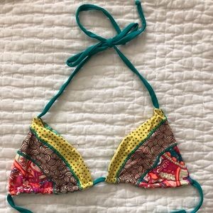 Maaji triangle bikini top